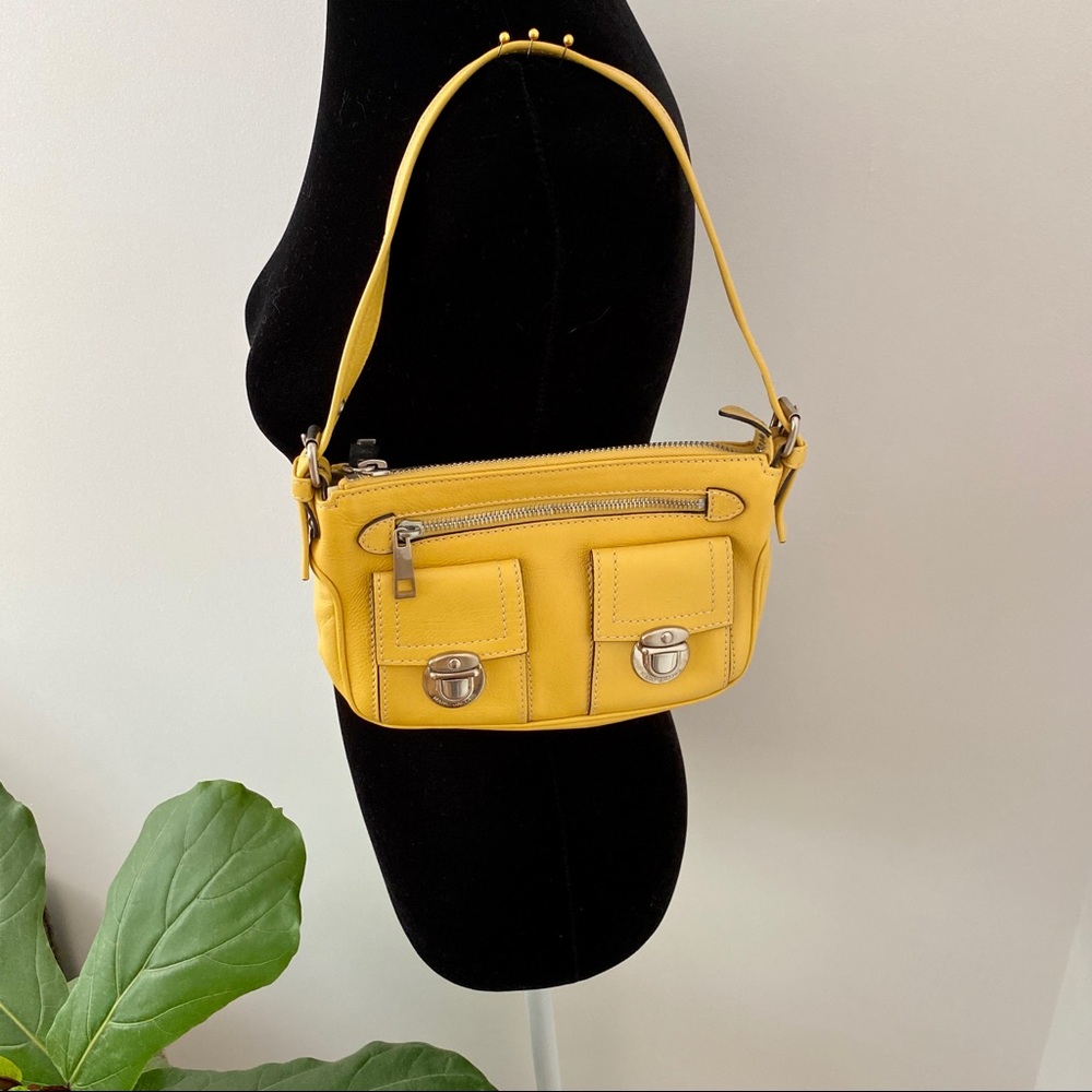 Sunny Yellow Leather Marc Jacobs Purse
